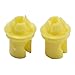2 X Yellow Plastic Cars Interior Door Clip Door-Lock Mechanisms 51217404345 For BMW 3 Series E21 E30 E36 E46 E90 E91 E92 E93
