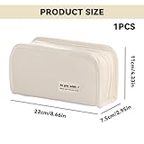 Zoom IMG-1 wjwiner astuccio beige portapenne per Zoom IMG-1 wjwiner astuccio beige portapenne per