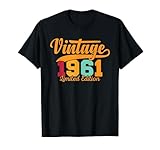 Photo Gallery vintage 63rd birthday decorations men funny 1961 63 birthday maglietta Photo Gallery vintage 63rd birthday decorations men funny 1961 63 birthday maglietta