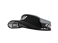 COMPRESSPORT Erwachsene (Unisex) Visor Ultralight Laufvisier, Schwarz, eine Größe