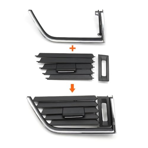 Rejilla de ventilación de salpicadero compatible con Octavia 3 A7 MK3 modelo 5E0820951C 5