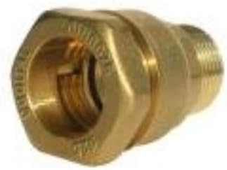 SOMATHERM FOR YOU Threaded Coupler PE Brass ACS/Diameter 40-33X42(1.25 Inches)/Thread (Male), Grey, M 33/42 (1"1/4) - Image 3