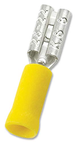 Female Quick Disconnect Vinyl Insulated .205” 16-14 AWG (Blue) - 25PK