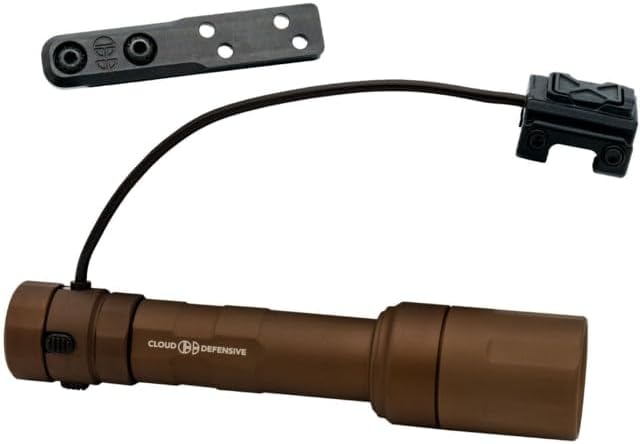 OPMOD Cloud Defensive Rein 3.0 1200 Lumens LED Weapon Light, Coyote Brown, REIN 3.0-DF-S-650 CYB