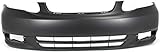 Garage-Pro Bumper Cover Compatible with Toyota Corolla 2003-2004 Sedan, For Models Without Spoiler Primed Front CAPA TO1000240C
