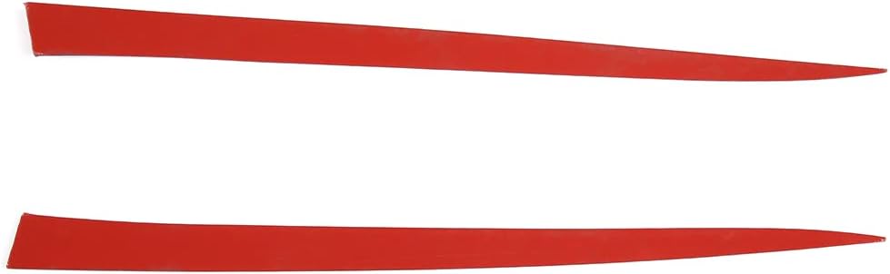 Dry Carbon Fiber Car Front Face Grid Both Sides Sticker Trim Compatible with Toyota Supra GR A90 A91 MK5 2019 2020 2021 2022 2023 2024
