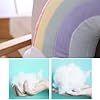 Jhorxa Rainbow Shaped Pillow 21'' Plush Rainbow Cloud Pillow Rainbow Travel Pillow Soft Stuffed Rainbow Decor Cushion Car Home Decorations Gifts #3