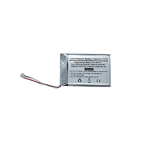 Batterie de GPS Garmin Nuvi 2597LMT pour vos longs trajets de vacances
