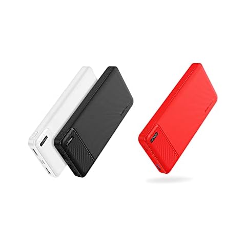 AsperX 2-Pack 10000mAh USB C Output Portable Charger & 22.5W Fast Charging Power Bank (Red) Cover