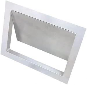 Generic Edelstahl Mülleimerdeckel 15l Rechteckig