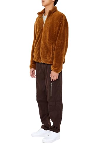 Forever 21 Men's Mid-Rise Drawstring Cargo Joggers3