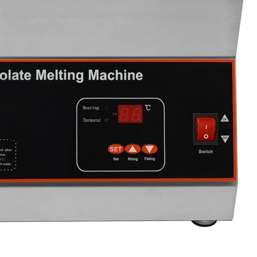 image for Eapmic Commercial Chocolate Melting Pot 32-203°F Electric Chocolate T