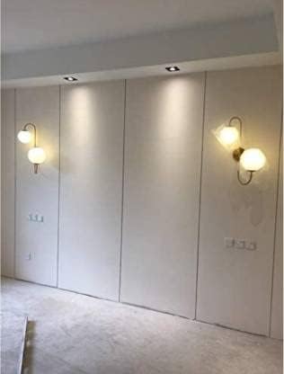 Image of Wall Lamp Chandelier Pendant Light, Home Decor for Bedroom, Living Room, Hallway, Cafe, Hotel, Restaurant (S Wall LAMP with LED Bulb Pack of 1)
