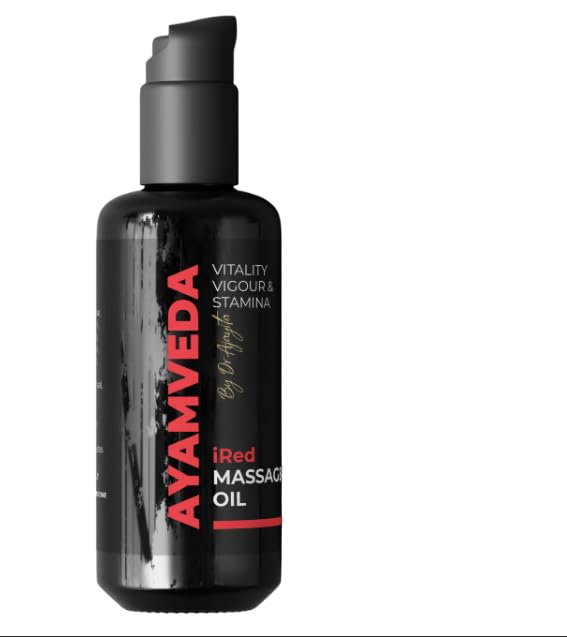AyamVeda by Dr. Ajayitas - iRed Ayurvedic Massage Oil for Men | Restores Energy & Hardens Muscles | Performance Oil | 60-Day Pack | Chemical-Free (B0D31N96P7) Amazon Price History, Amazon Price Tracker