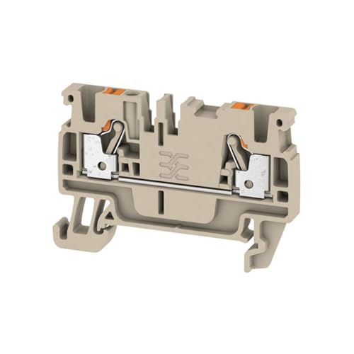 Bloque de terminales de puesta a tierra 2.5 mm² para carril DIN