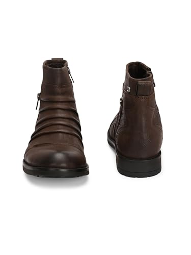 Image of Delize men's Black Biker boots 90431