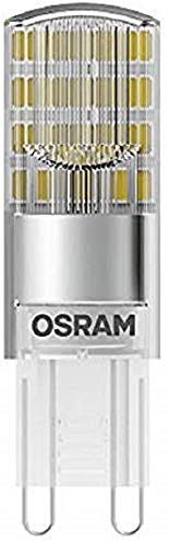 Osram LED Star Pin G9/bombilla LED: G9, 2,60 W, de 30 W de repuesto para, transparente, Blanco cálido, 2700 K, 3 unidades)