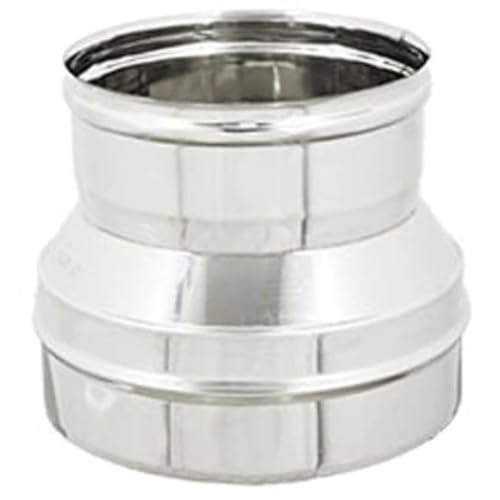 Riduzione inox per canne fumarie diam. m 200-f 180