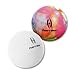 Harrow Blister Pack Smooth Field Hockey Ball (2-Piece), White/Multi-Color