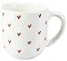 DomoDomo Taza de cerámica con corazones de 300 ml Imagen de DomoDomo Taza de cerámica con corazones de 300 ml
