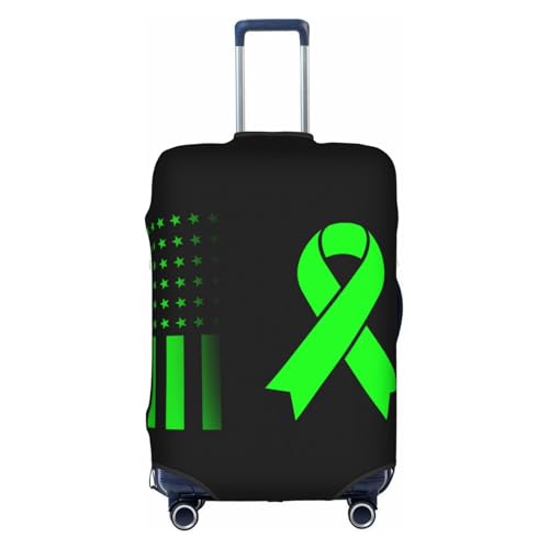 Travel Luggage Cover National Depression Screening Day Fashion Washable Baggage Suitcase Protector Fit For Luggage Large