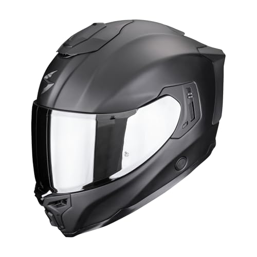 Casque intégral Scorpion Exo-1500 Air Solid noir mat en taille S - 2