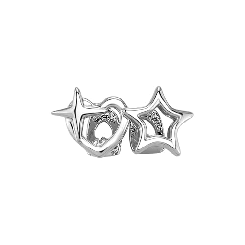 Fashion Copper Hollow Star Shape Teeth Grills for Celebrations Hollow Star Grill