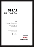 DEHA Design cadre en bois Fontana, 42x59,4 (A2) cm, Noir