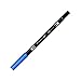 Produktbild Tombow ABT-535 Fasermaler Dual Brush Pen mit zwei Spitzen, cobalt blue