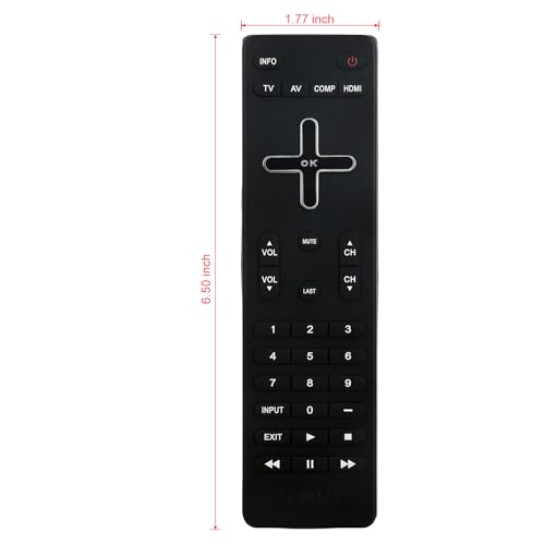 Télécommande VR9 pour VIZIO M220MV : réponse rapide sans réglage