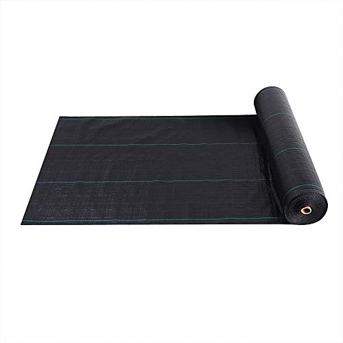 image for GDNaid 3ft x 100ft Weed Barrier Landscape Fabric 3.2oz Woven Heavy Dut