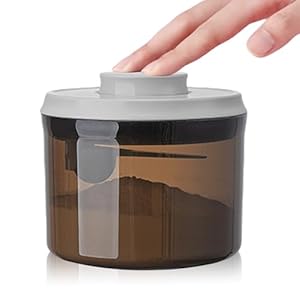 Calkkrer 800ML Milchpulver-Portionierer mit Löffel