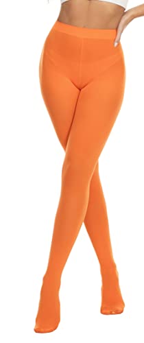 Image of CozyWow Women's 80D Soft Opaque Tights, High Waist Solid Color Womens Tights with 30+ Colors