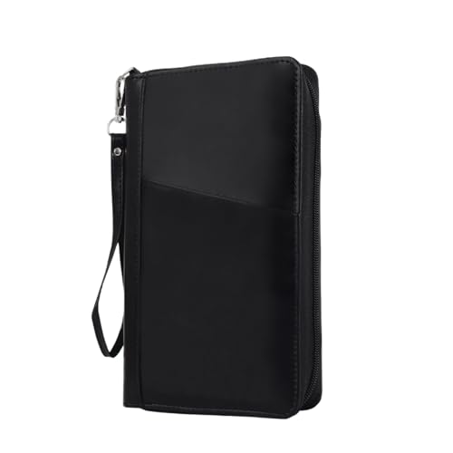 Leather Passport Holder Family, RFID Blocking Passport Wallet, Travel Essentials Premium Wallets