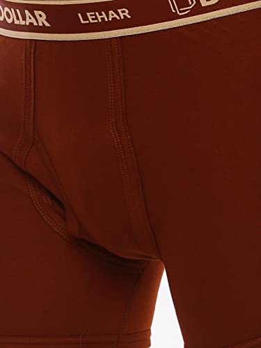 Image of Dollar Lehar Mens Combed Cotton Trunk - Actual Colour May Vary