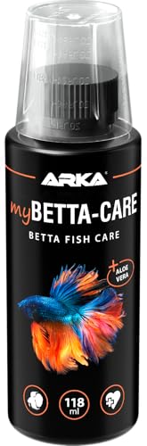ARKA myBETTA-Care - 118 ml - Pflegemittel für Kampffische/Betta in Süßwasseraquarien, fördert Die Vitalität, Gesundheit, natürliche Farbenpracht, schützt Die Kiemen, Schleimhäute & Flossen.