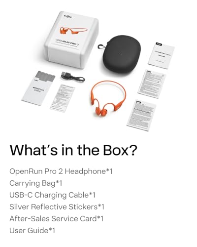 SHOKZ New OpenRun Pro 2 - Open-Ear Bone Conduction Sport Headphones, Wireless, Sweat Resistant, Comfortable Fit - 5
