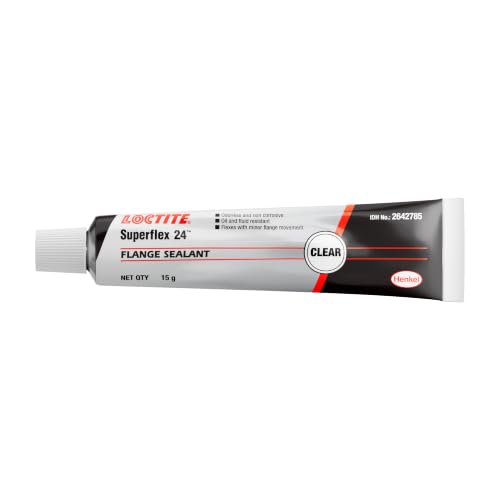 Image of LOCTITE Superflex 24 RTV Silicone Adhesive Sealant 10g (Pack of 2) | Neutral Cure, One-Part, Non-Corrosive & Non-Sag | Oil Resistant | For Automotive & Industrial Sealing, Gearboxes, Pumps & Gasketing