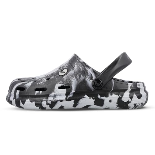 Image of WALKAROO Men's Clogs Sandal with Soft Sole, Ventilated and Lightweight - WC8778