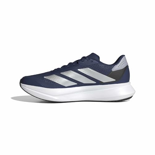 adidas Hombre Duramo SL 2 Running Shoes, Dark Blue/Silver Metallic/Halo Silver, 43 1/3 EU