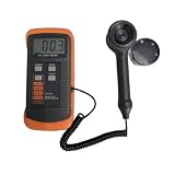 ZEEGII Medidor de Luz Fotómetro 0-400 MW/cm2 Rango de Espectro: 360 NM a 460 NM
