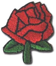 Cubist Rose Press-ON Applique 1" X 1 1/8" 12 Yards