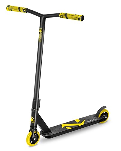 Sawyer Bikes - Patinete Freestyle - Niños 7 a 10 Años (Amarillo)