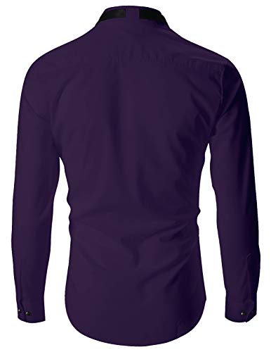 Image of Zombom Men's Regular Fit Casual Shirts