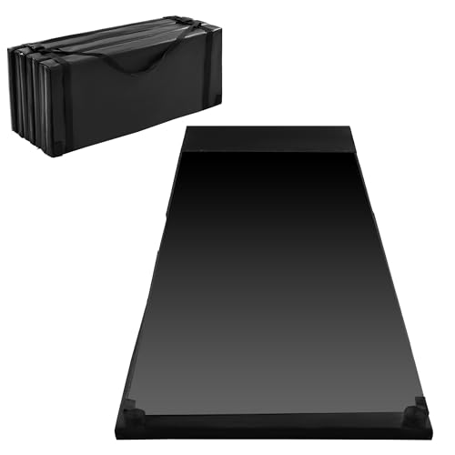 ROYALAY Baseball Sliding Mat Foldable Sliding Mat for Softball Training Thickened 120 X 43 Inch Baseball Mats for Hitting Outdoor Pro Slide Sports Leg Pad Softball