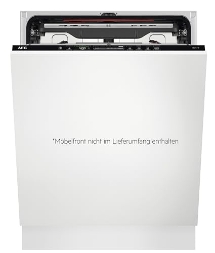 AEG FSK75768P Vollintegrierter-Geschirrspüler / Serie 7000 mit GlassCare / 60cm / WLAN-fähig / AirDry - perfekte Trocknungsergebnisse / B...
