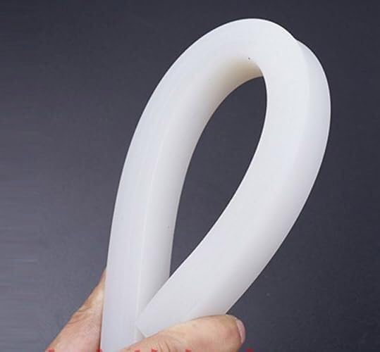 1 pz 5mm * 5mm * 800mm Striscia di Silicone Indossabile Smorzamento Guarnizione Buffer Guarnizione a Prova di Acqua Rondella Antiscivolo