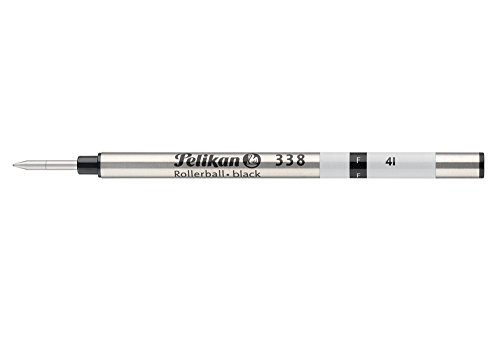 Pelikan 338 Rollerball Refill, For Pelikan Rollerball Pens, Fine Point, Black Ink, 1 Each (908483)
