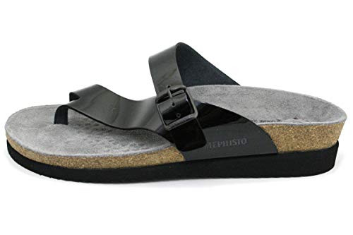 Price comparison product image Mephisto Ladies Sandals - Helen - Black Patent - 1100