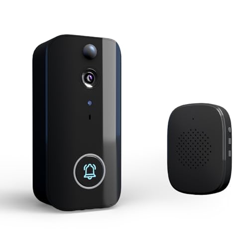 Interphone vidéo rechargeable Walmeck à détection automatique